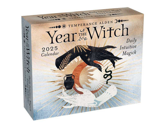 Year of the Witch 2025 Day-to-Day Calendar by Temperance  Alden: Calendar; 640 pages / English