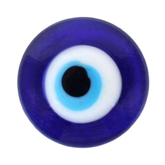 All Seeing Eye Glass Protection Charm