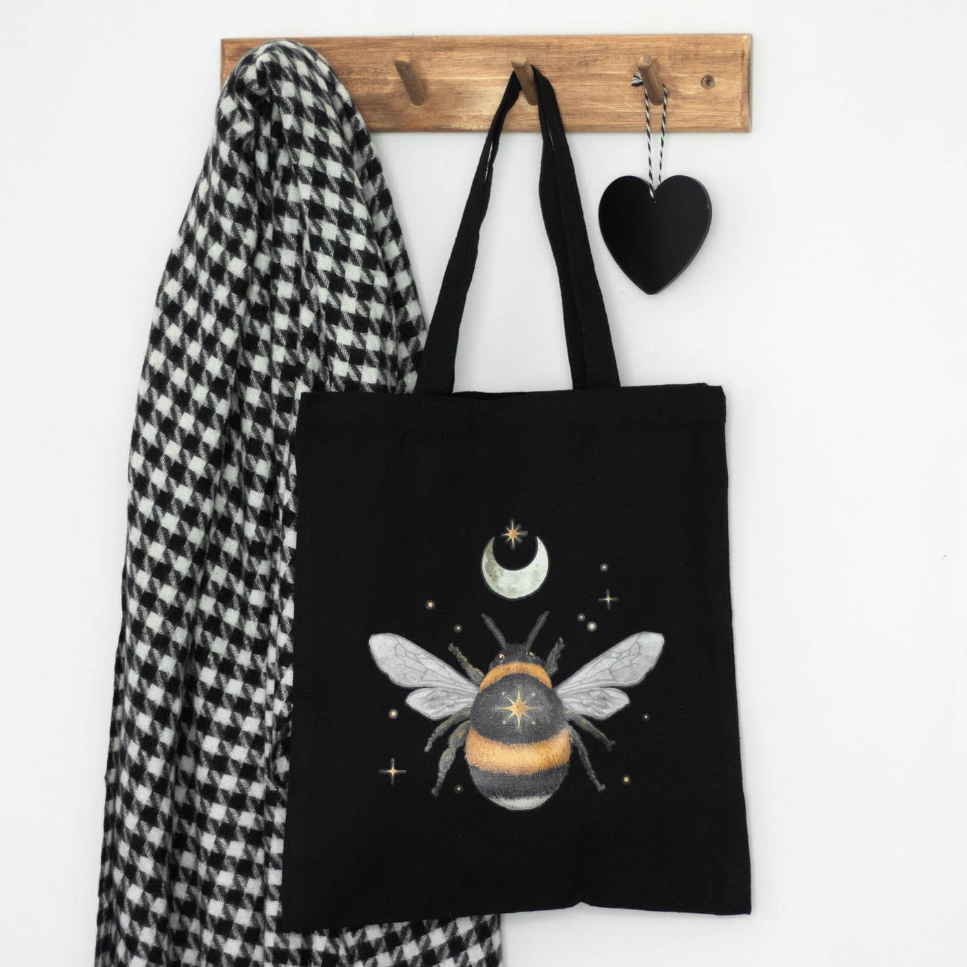 Sacred Bee Tote Bag