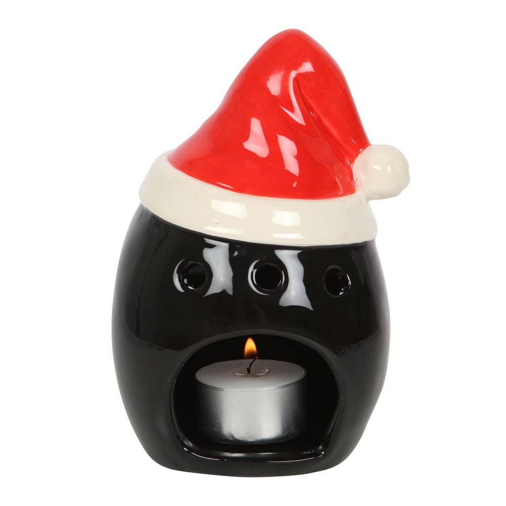 Season's Creepings Skull Tealight Holder