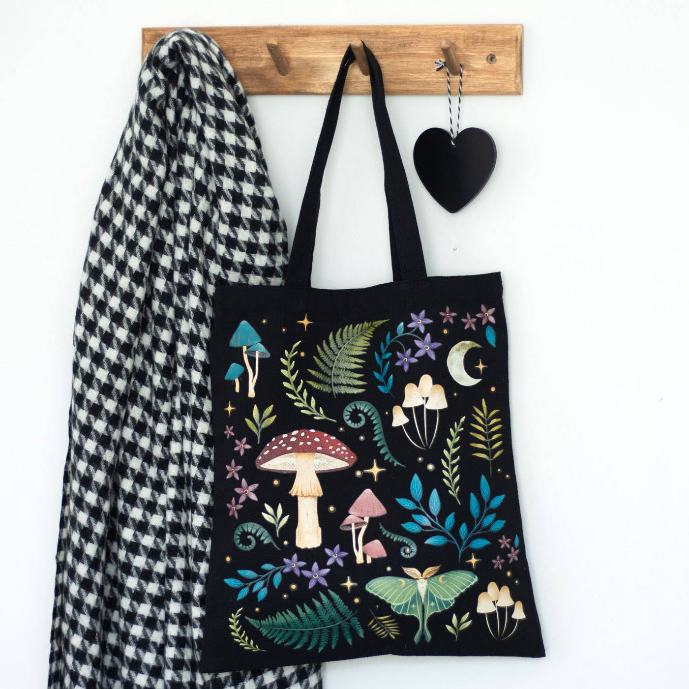 Forest Print Tote Bag